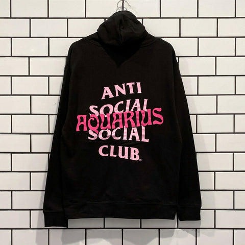 ANTI SOCIAL SOCIAL CLUB AQUARIUS HOODIE BLACK
