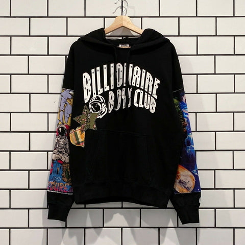 BILLIONAIRE BOYS CLUB BBC TRANCE HOODIE BLACK