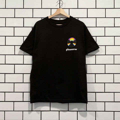 PLEASURES SPIN T-SHIRT BLACK