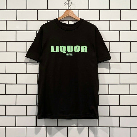 PLEASURES LIQUOR T-SHIRT BLACK
