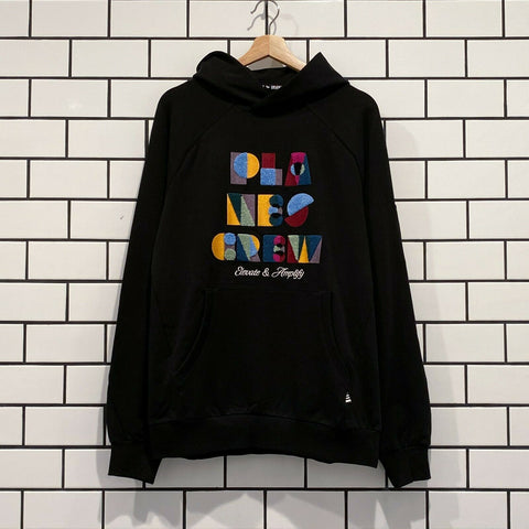 PAPER PLANES IN LIVING COLOR HOODIE BLACK