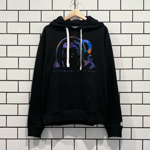 BILLIONAIRE BOYS CLUB BBC MISSION COMMAND HOODIE BLACK