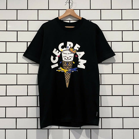 ICECREAM VISITATION SS TEE BLACK
