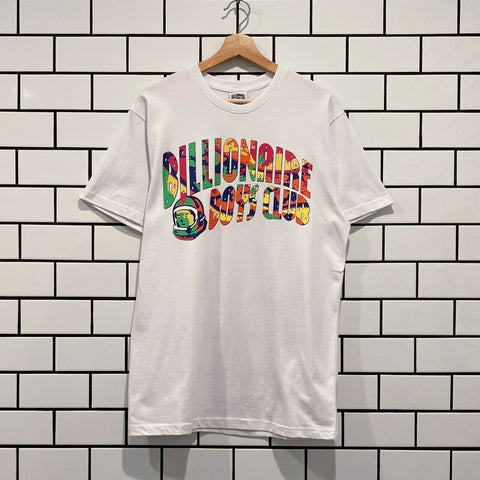 BILLIONAIRE BOYS CLUB BBC SPACE BEACH SS TEE BLEACH WHITE