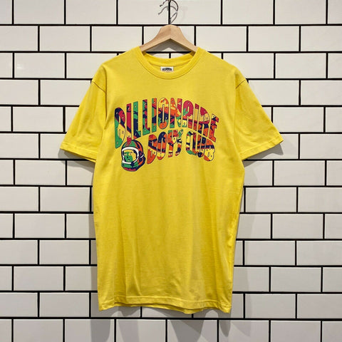 BILLIONAIRE BOYS CLUB BBC SPACE BEACH SS TEE LEMON ZEST