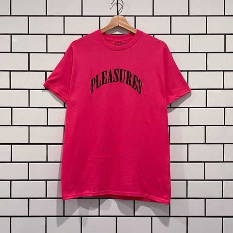 PLEASURES SURPRISE T-SHIRT HOT PINK