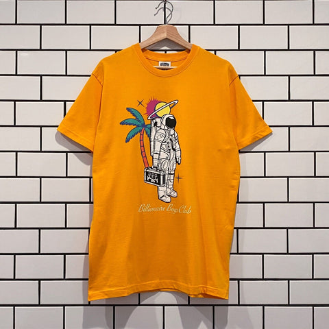 BILLIONAIRE BOYS CLUB BBC ISLAND SS TEE RADIANT YELLOW