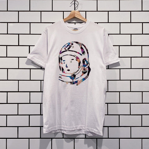 BILLIONAIRE BOYS CLUB BBC HELMET SS TEE WHITE