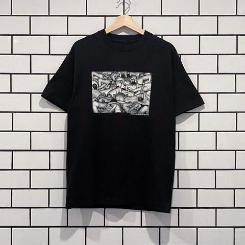 PLEASURES ORGY T-SHIRT BLACK