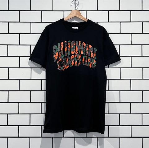 BILLIONAIRE BOYS CLUB BBC CAMO ARCH SS TEE BLACK