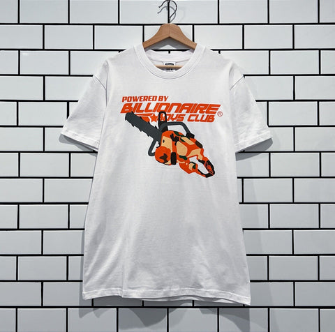 BILLIONAIRE BOYS CLUB BBC POWER SS TEE WHITE