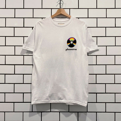 PLEASURES SPIN T-SHIRT WHITE