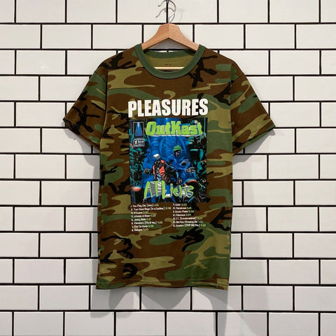 PLEASURES ATLIENS T-SHIRT CAMO