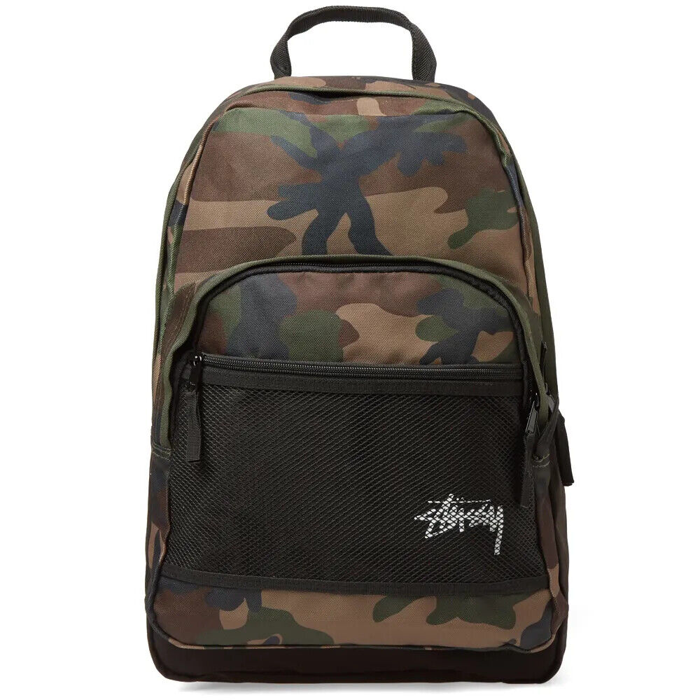 STUSSY STOCK BACKPACK WOODLAND CAMO | shoparchive.us