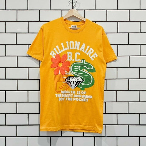 BILLIONAIRE BOYS CLUB BBC BLOOM SS TEE OLD GOLD