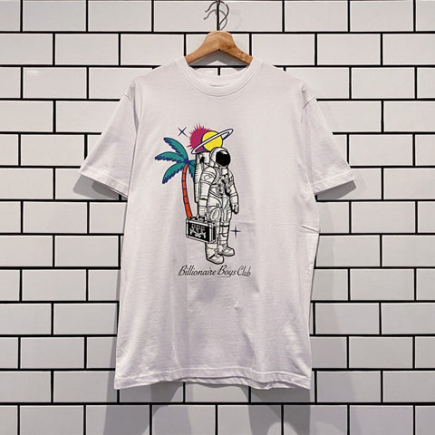 BILLIONAIRE BOYS CLUB BBC ISLAND SS TEE WHITE