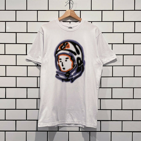 BILLIONAIRE BOYS CLUB BBC ASTRO HELMENT SS TEE BLEACH WHITE