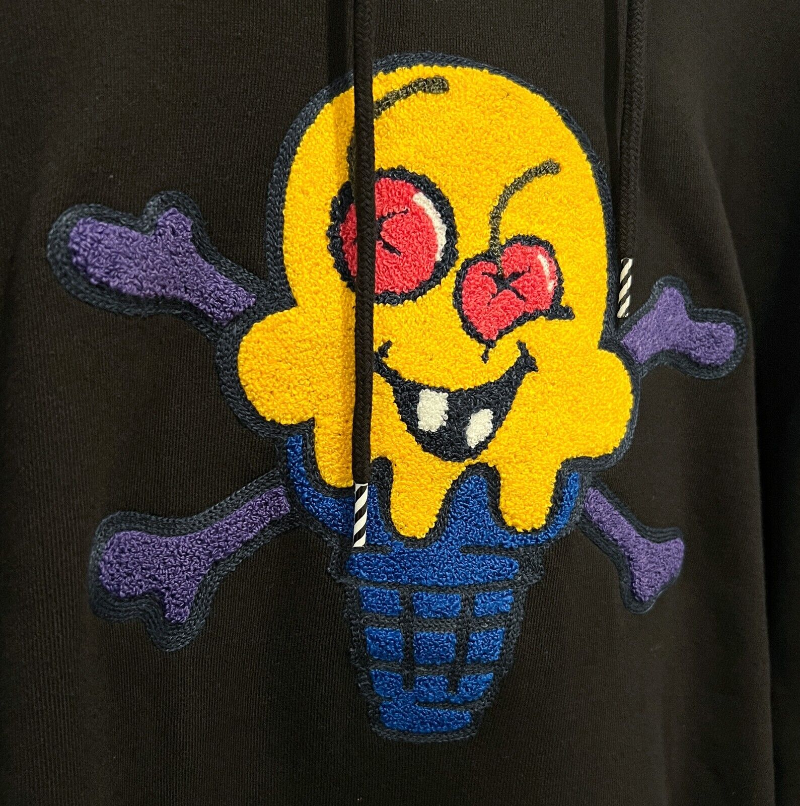 ICECREAM AVERY HOODIE BLACK BILLIONAIRE BOYS CLUB BBC ICE CREAM
