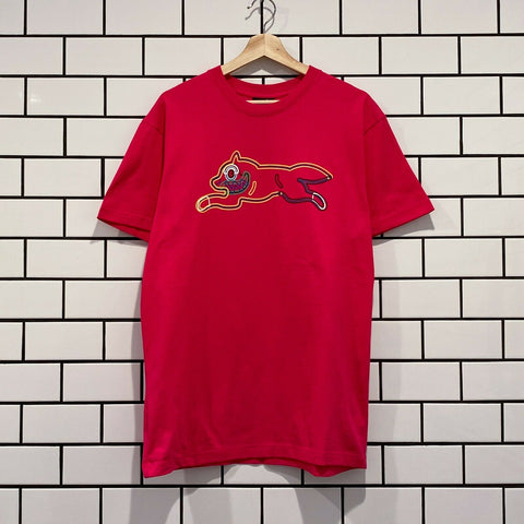 ICECREAM OUTLINE SS TEE PINK PEACOCK
