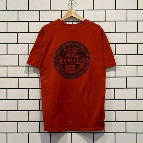 STUSSY WORLDWIDE DOT TEE BRICK