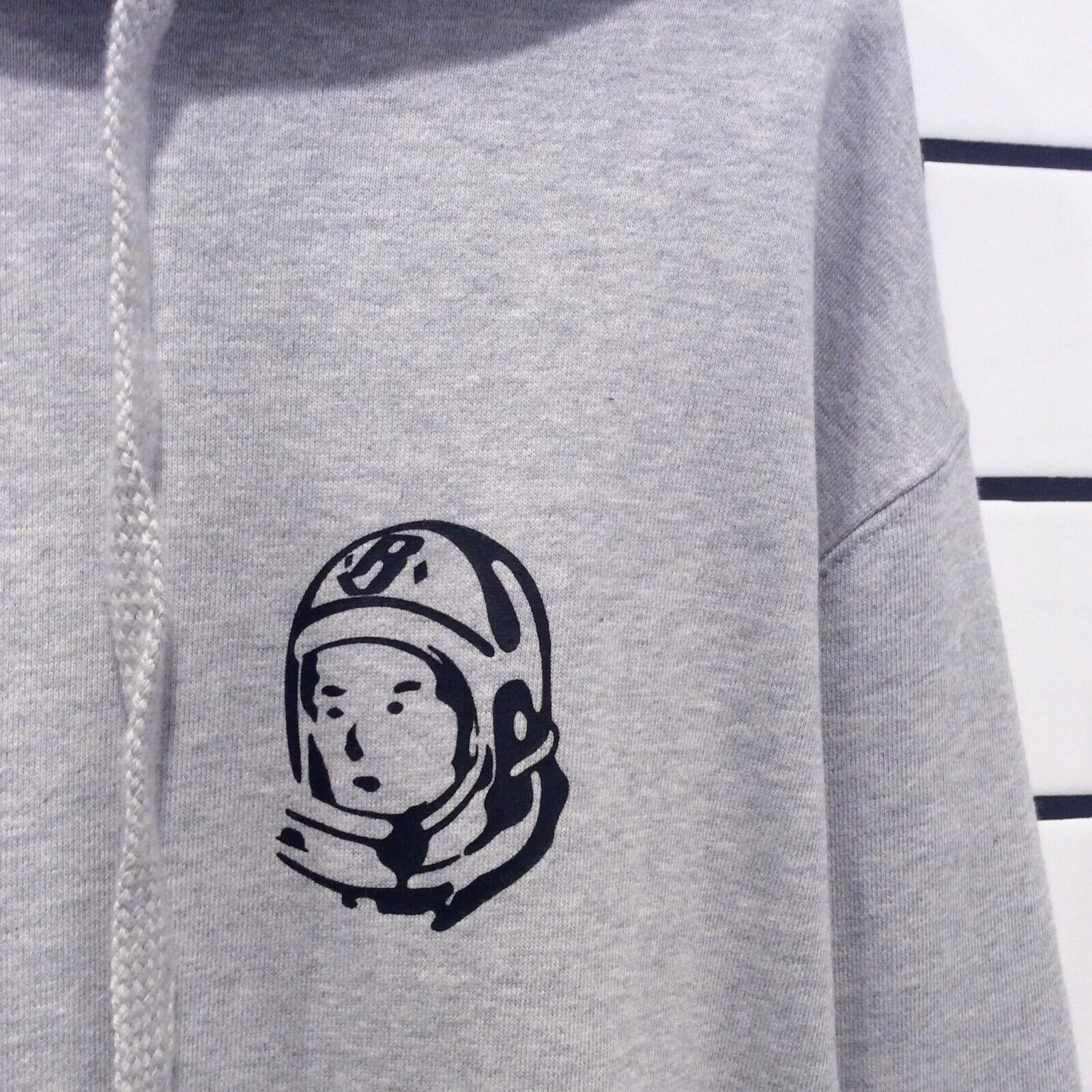 BILLIONAIRE BOYS CLUB BBC WALDO HOODIE HEATHER GREY OVERSIZED