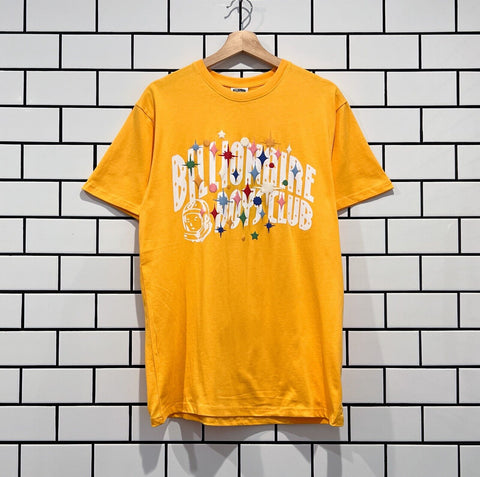 BILLIONAIRE BOYS CLUB BBC ARCH BURST SS TEE AMBER YELLOW