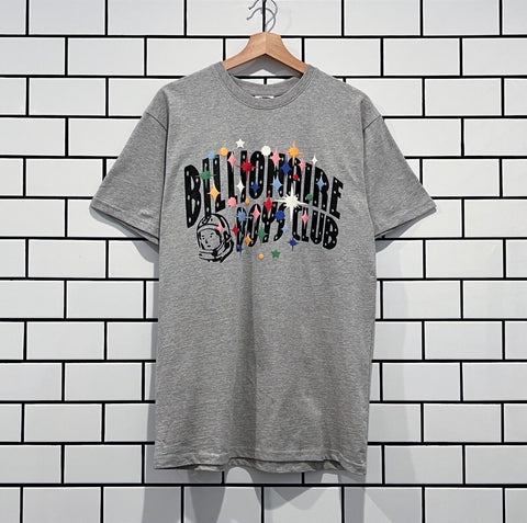BILLIONAIRE BOYS CLUB BBC ARCH BURST SS TEE HEATHER GREY