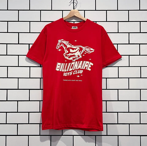 BILLIONAIRE BOYS CLUB BBC POWER SS TEE RED