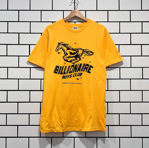 BILLIONAIRE BOYS CLUB BBC POWER SS TEE AMBER YELLOW