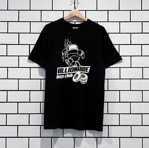 BILLIONAIRE BOYS CLUB BBC AUTO REPAIR SS TEE BLACK