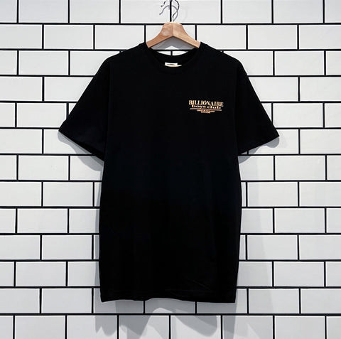 BILLIONAIRE BOYS CLUB BBC BARCELONA SS TEE BLACK