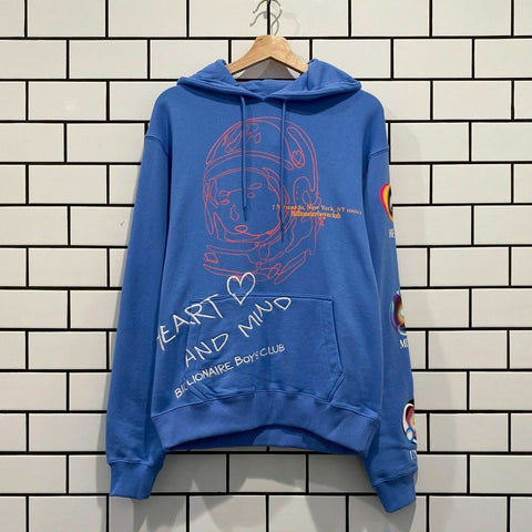 BILLIONAIRE BOYS CLUB BBC CEREBRAL HOODIE ULTRAMARINE