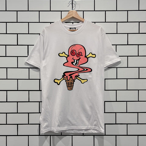 ICE CREAM BBC ICECREAM STATIC AGE SS TEE WHITE