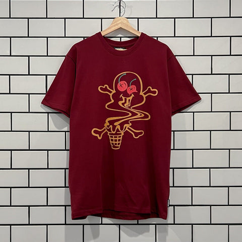 ICE CREAM BBC ICECREAM STATIC AGE SS TEE ZINFANDEL