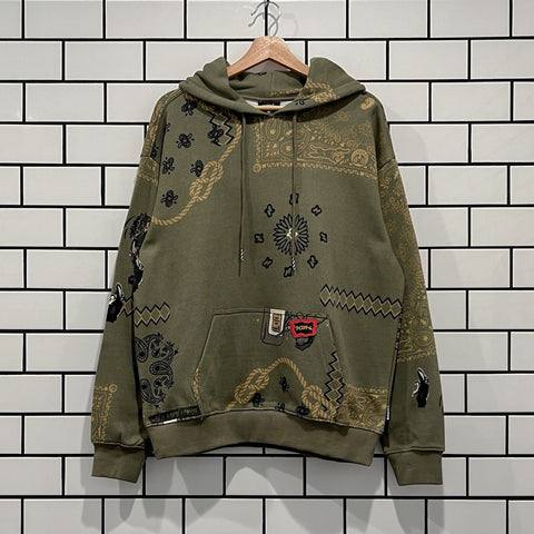 ICECREAM DEAL HOODIE DEEP LICHEN GREEN BILLIONAIRE BOYS CLUB BBC ICE CREAM