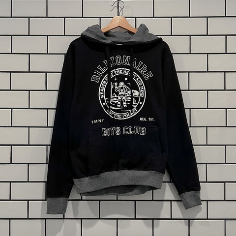 BILLIONAIRE BOYS CLUB BBC SEAL HOODIE BLACK