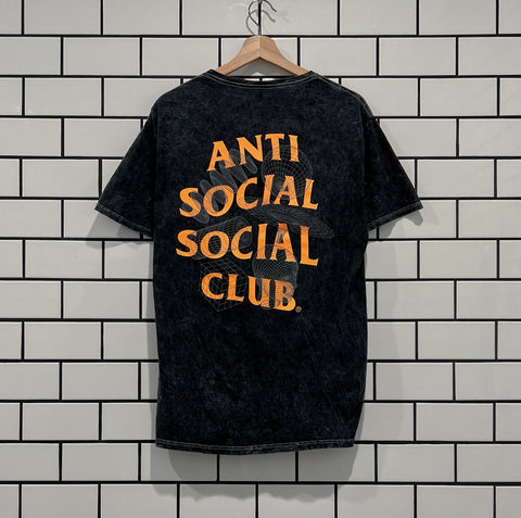 ANTI SOCIAL SOCIAL CLUB DYING ON THE SHAPE OF THINGS MINERAL WASH TEE BLACK