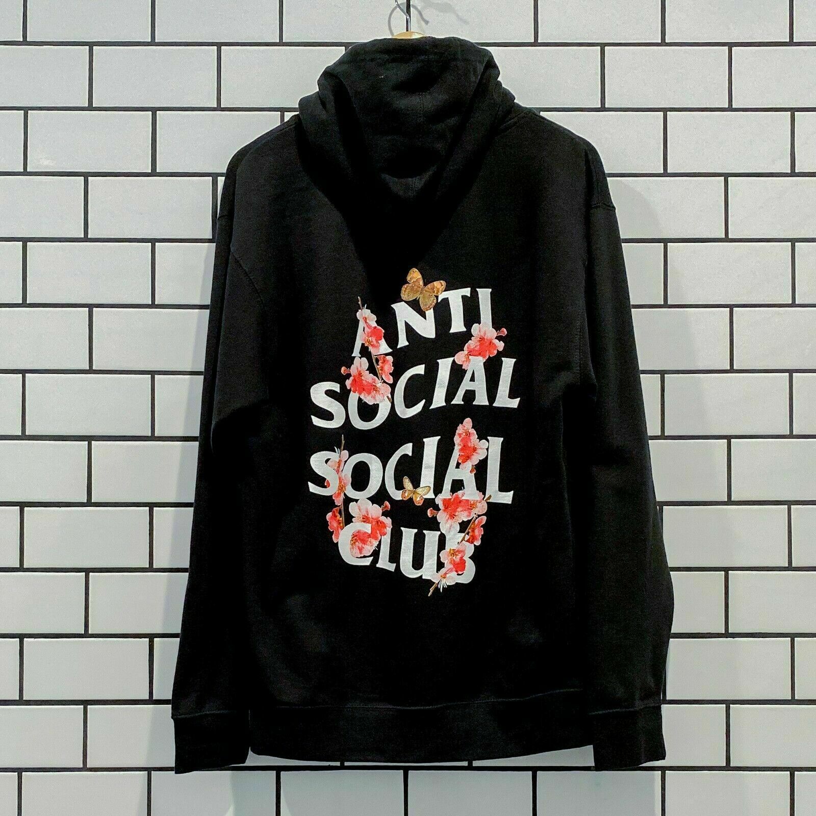 ANTI SOCIAL SOCIAL CLUB KKOCH HOODIE BLACK shoparchive.us
