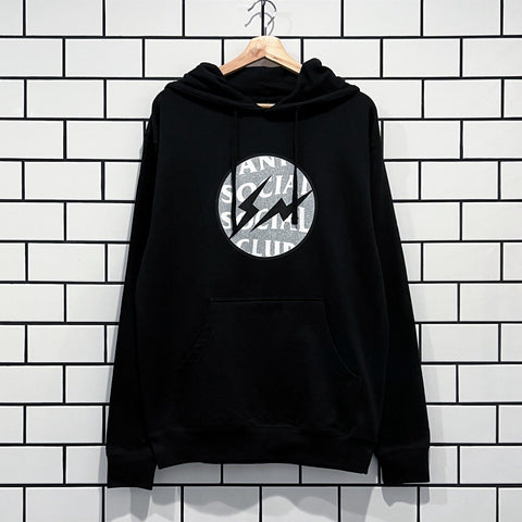 ANTI SOCIAL SOCIAL CLUB X FRAGMENT DESIGN CALLED INTERFERENCE HOODIE BLACK