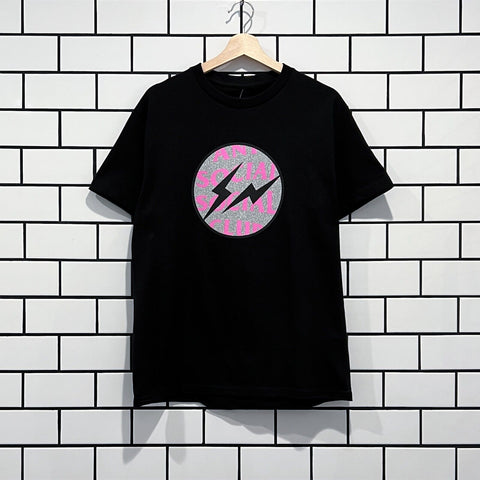ANTI SOCIAL SOCIAL CLUB X FRAGMENT DESIGN CALLED INTERFERENCE TEE BLACK
