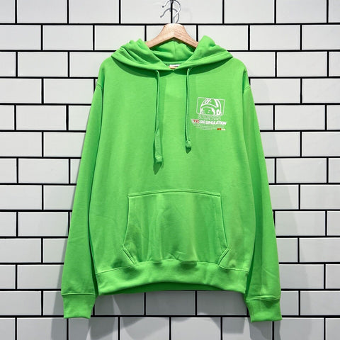 BILLIONAIRE BOYS CLUB BBC VR SKI HOODIE GREEN GECKO OVERSIZED