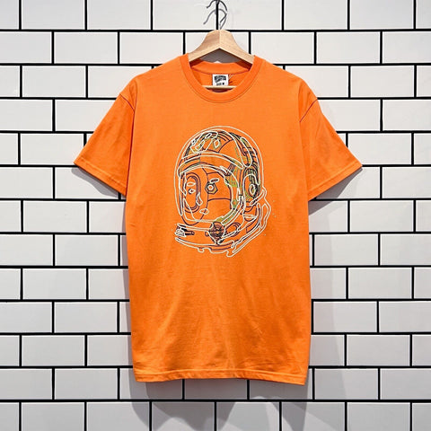 BILLIONAIRE BOYS CLUB BBC HELMET SS TEE NECTARINE
