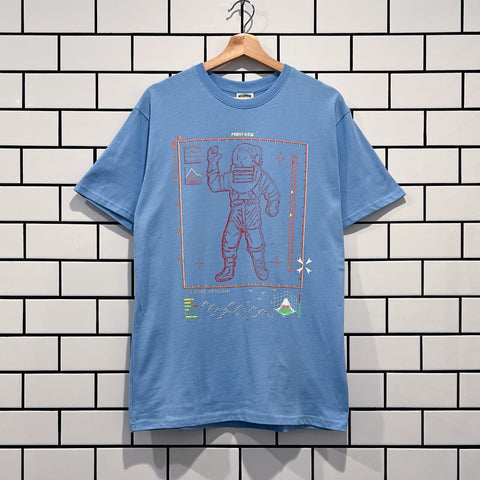 BILLIONAIRE BOYS CLUB BBC XRAY SS TEE PLACID BLUE