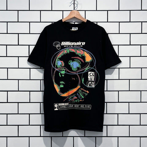 BILLIONAIRE BOYS CLUB BBC CONNECT SS TEE BLACK