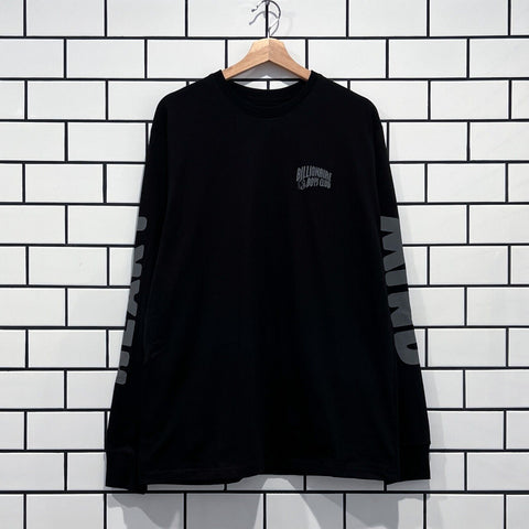 BILLIONAIRE BOYS CLUB BBC MINDSET LS TEE BLACK