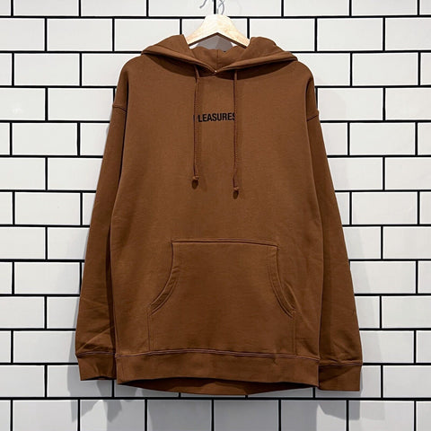 PLEASURES FLYING HOODIE CARAMEL