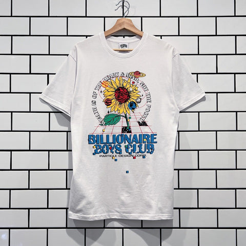 BILLIONAIRE BOYS CLUB BBC SUNFLOWER SS TEE WHITE