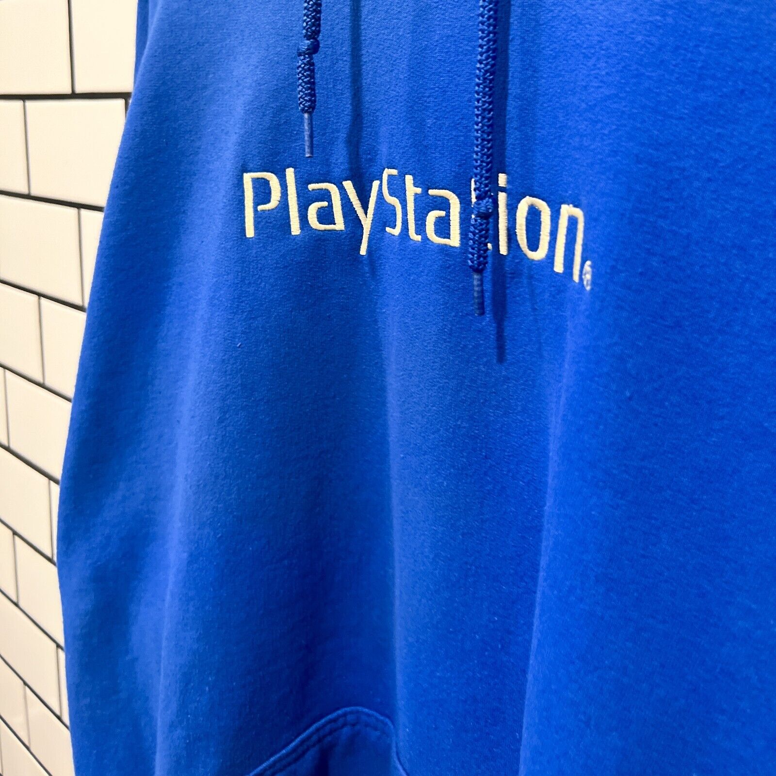 TRAVIS SCOTT MOTHERBOARD III HOODIE ROYAL BLUE PLAYSTATION CACTUS JACK  LIMITED