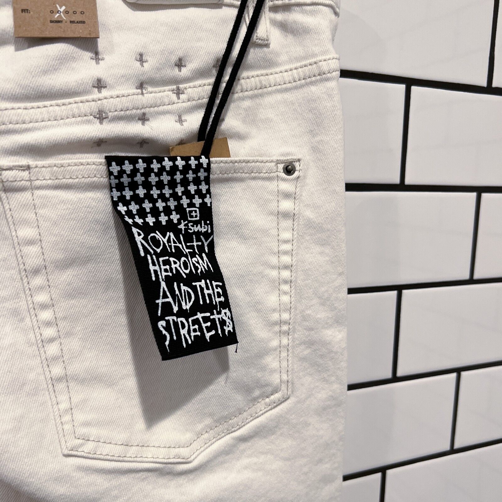 KSUBI CHITCH BLIZZARD JEANS WHITE | shoparchive.us
