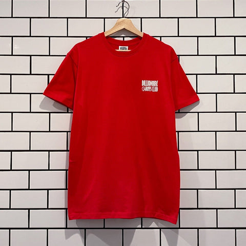 BILLIONAIRE BOYS CLUB BBC STICKERED SS TEE RED